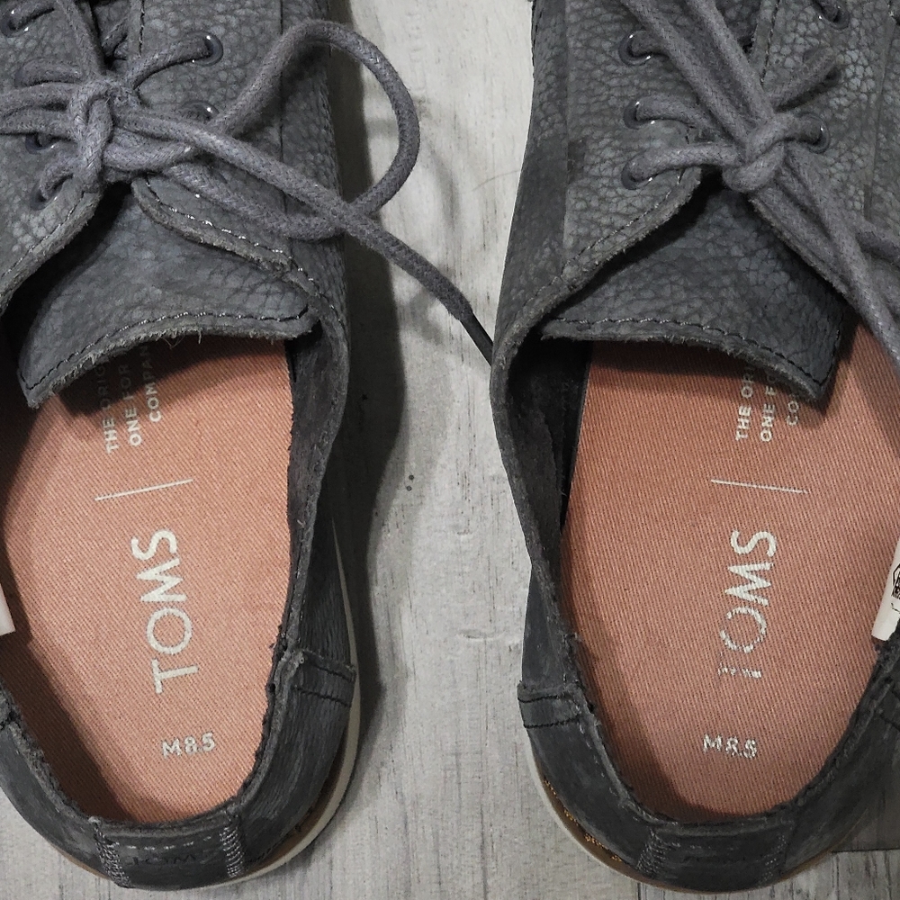 Toms Preston Casual Oxford Mens Shoes - Picture 10 of 10